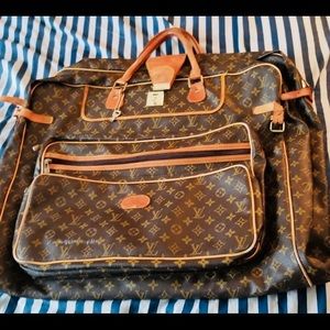 Louis Vuitton Monogram Suit Garment Bag